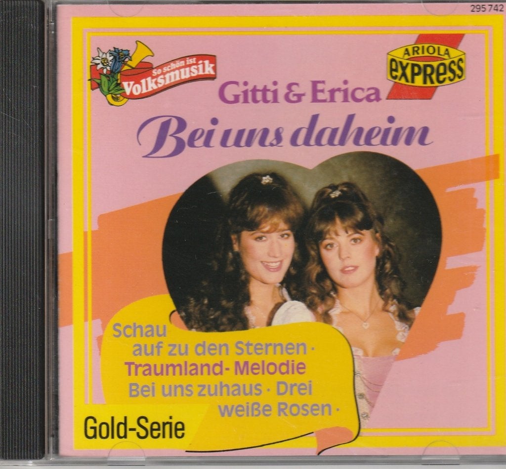 Gitte & Erica  Bei Uns Daheim, Cd's en Dvd's, Verzenden, Zo goed als nieuw