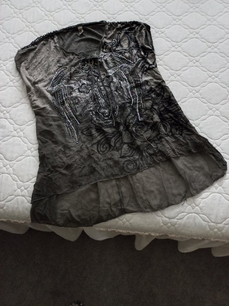 Sjieke top maat 48 als nieuw, Overige kleuren, Maat 46/48 (XL) of groter, Ophalen of Verzenden, Zo goed als nieuw
