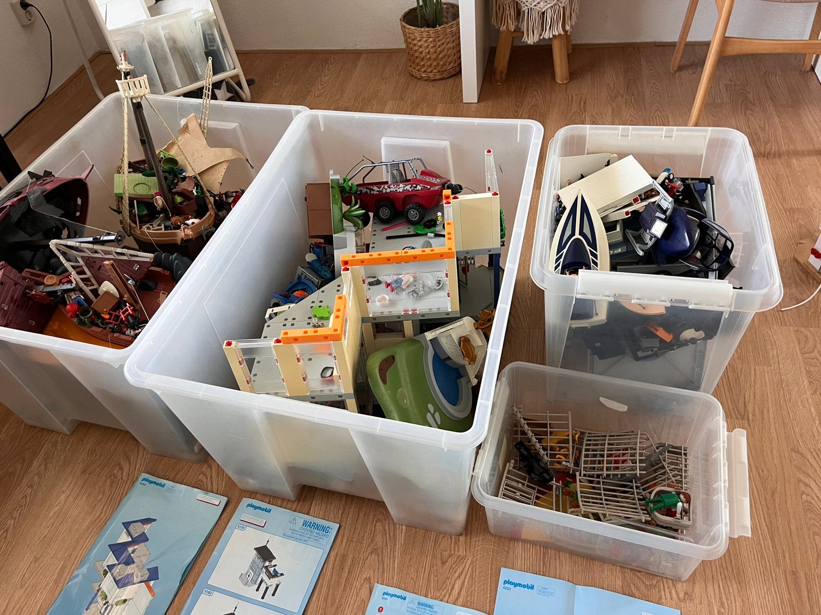 Voor de liefhebber van Playmobil: grote verzameling, Ophalen, Gebruikt