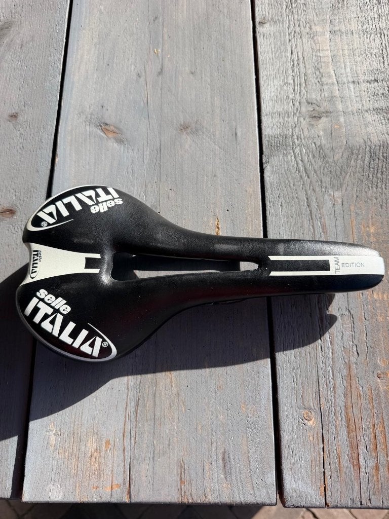 Carbon zadel Selle Italia, Ophalen, Zo goed als nieuw, Selle Italia, Zadel