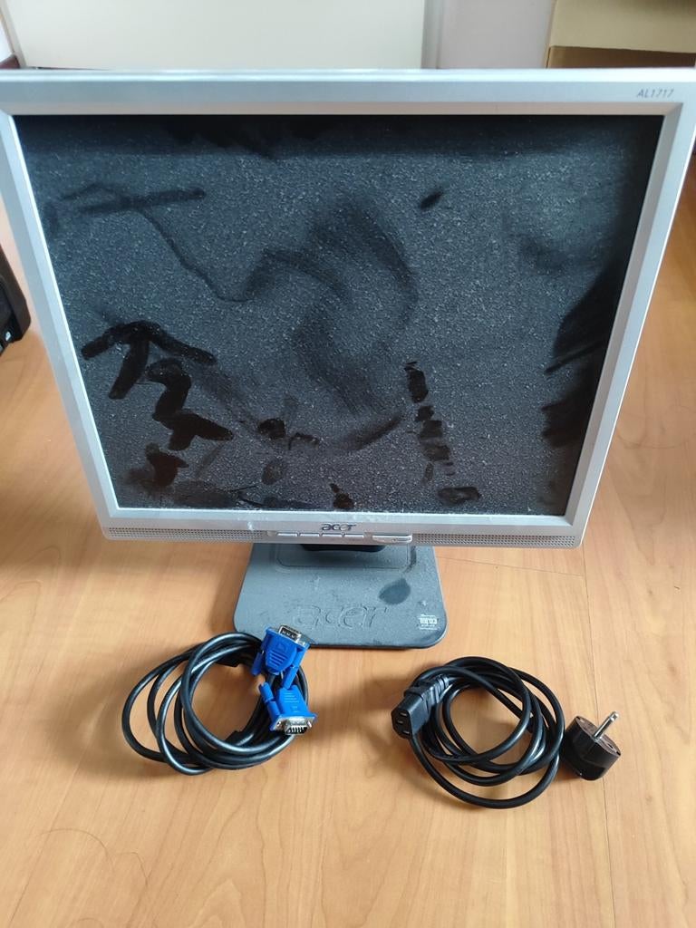 Acer AL1717 beeldscherm, Gebruikt, Ophalen of Verzenden, VGA, Overige resoluties