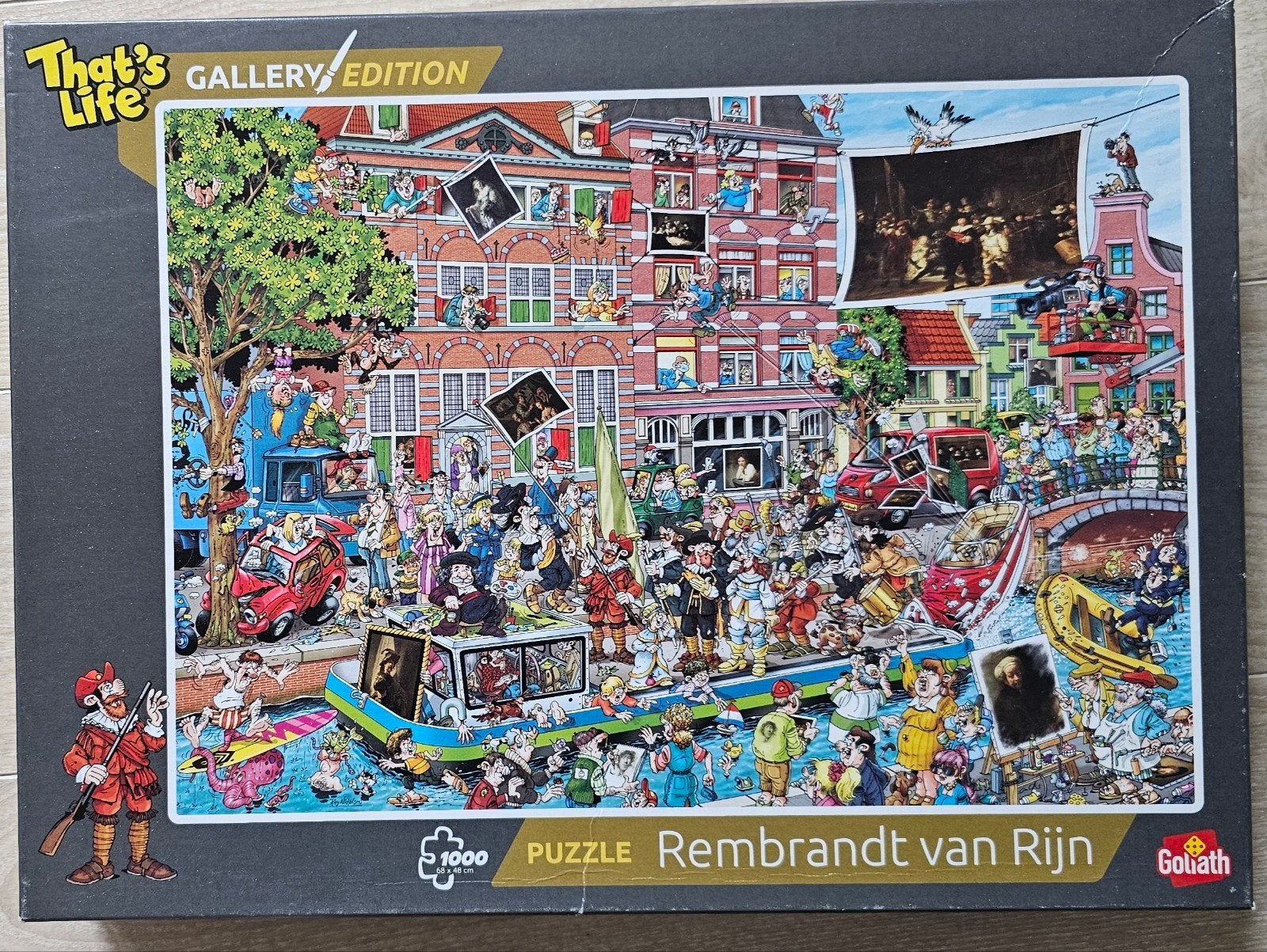 Puzzels - Thats's life - 1000 stukjes, Ophalen, 500 t/m 1500 stukjes, Gebruikt, Legpuzzel