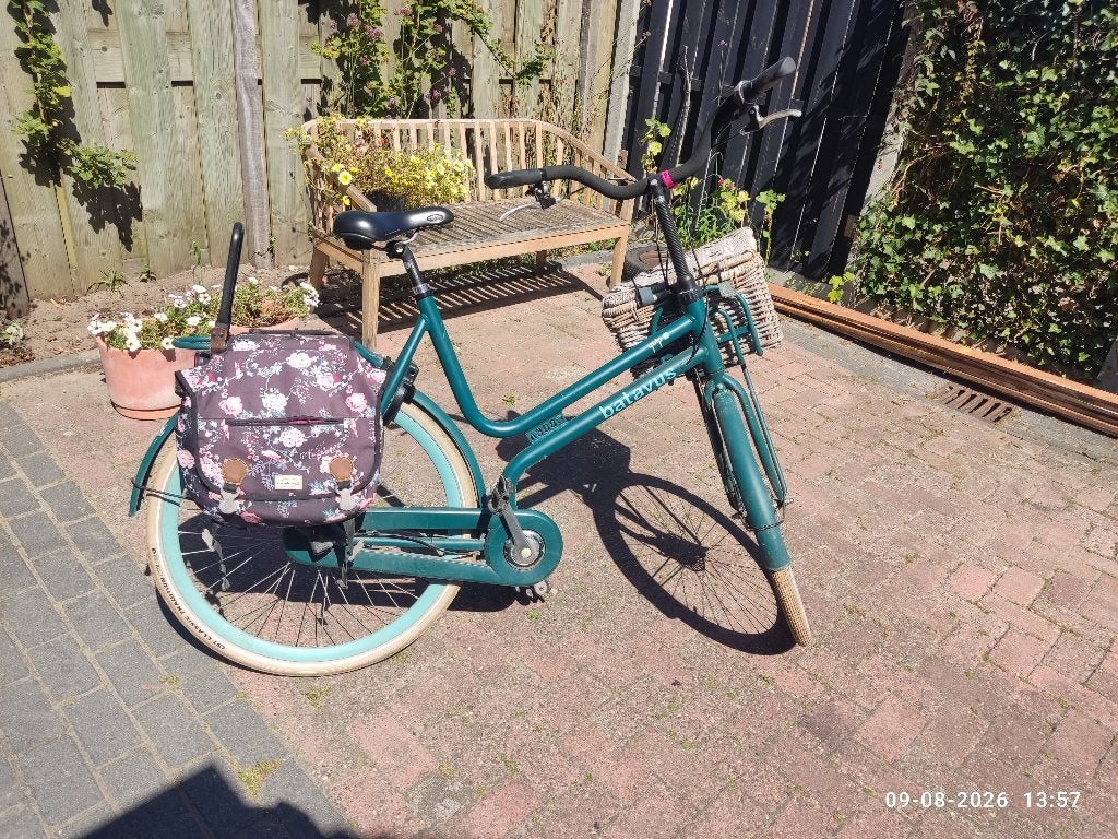 Batavus quip 62" met mand, Ophalen, Gebruikt, Batavus, 56 cm of meer