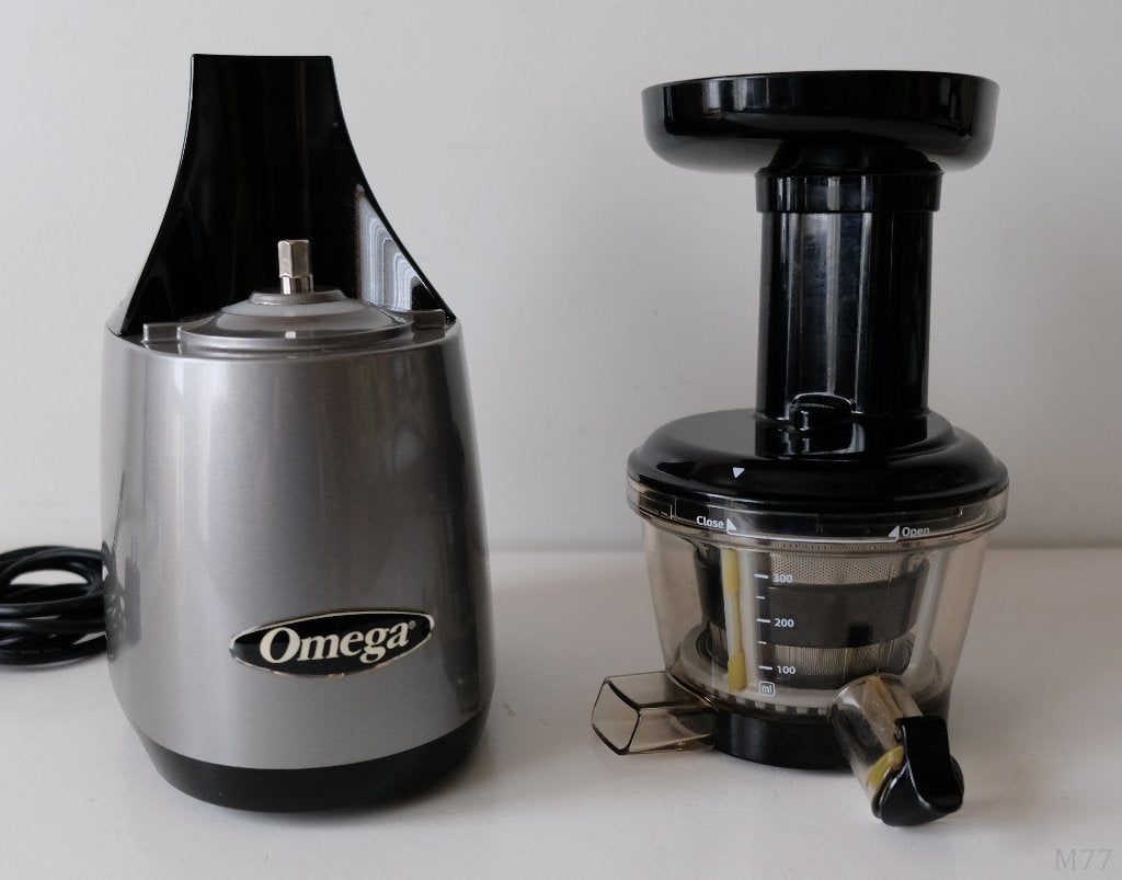 Omega VRT402 Slow Juicer, Ophalen of Verzenden, Gebruikt, Elektrisch, Slowjuicer