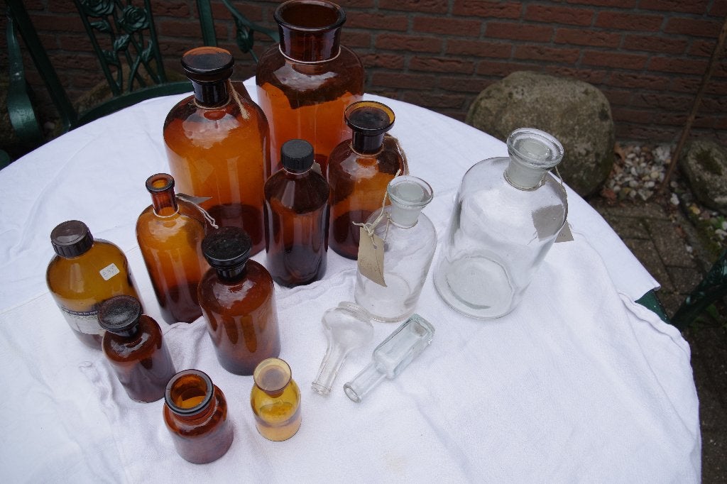 Apothekers flessen, Ophalen of Verzenden