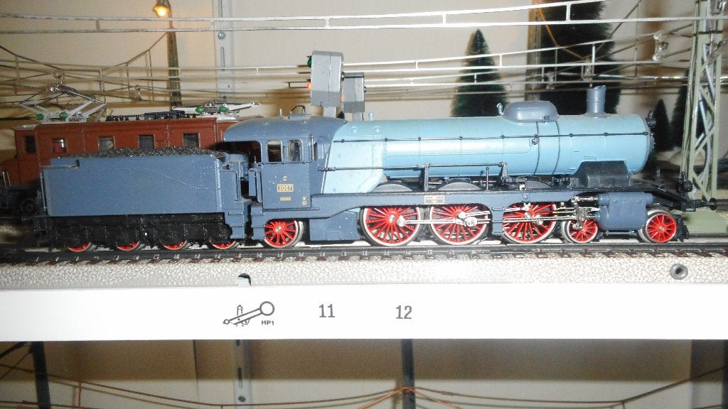 MARKLIN 3511 Duitse metalen 2C1 stoomloc/tender serie ,C,ovp, Wisselstroom, Locomotief, Ophalen of Verzenden, Zo goed als nieuw