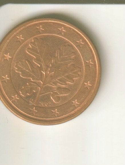 1 cent 2002 d duitsland, Verzenden, Duitsland