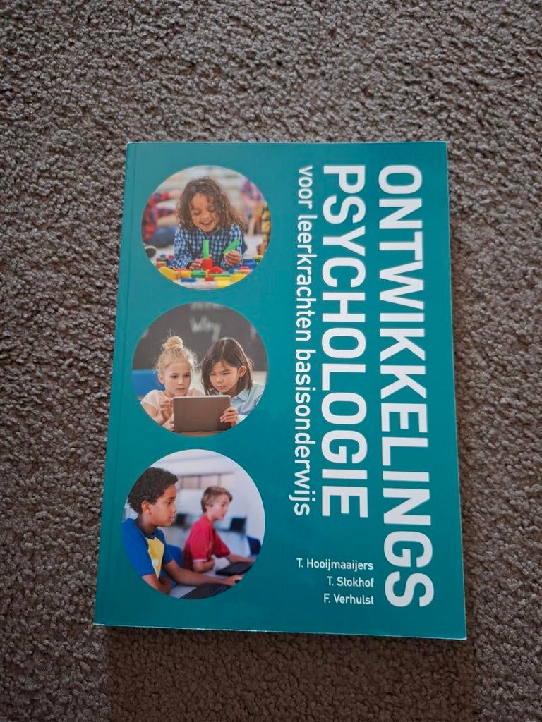 Verhulst Ontwikkelingspsychologie leerkracht basisonderwijs, Nieuw, Ophalen of Verzenden, Ontwikkelingspsychologie, F. Verhulst; T. Stokhof; T. Hooijmaaijers