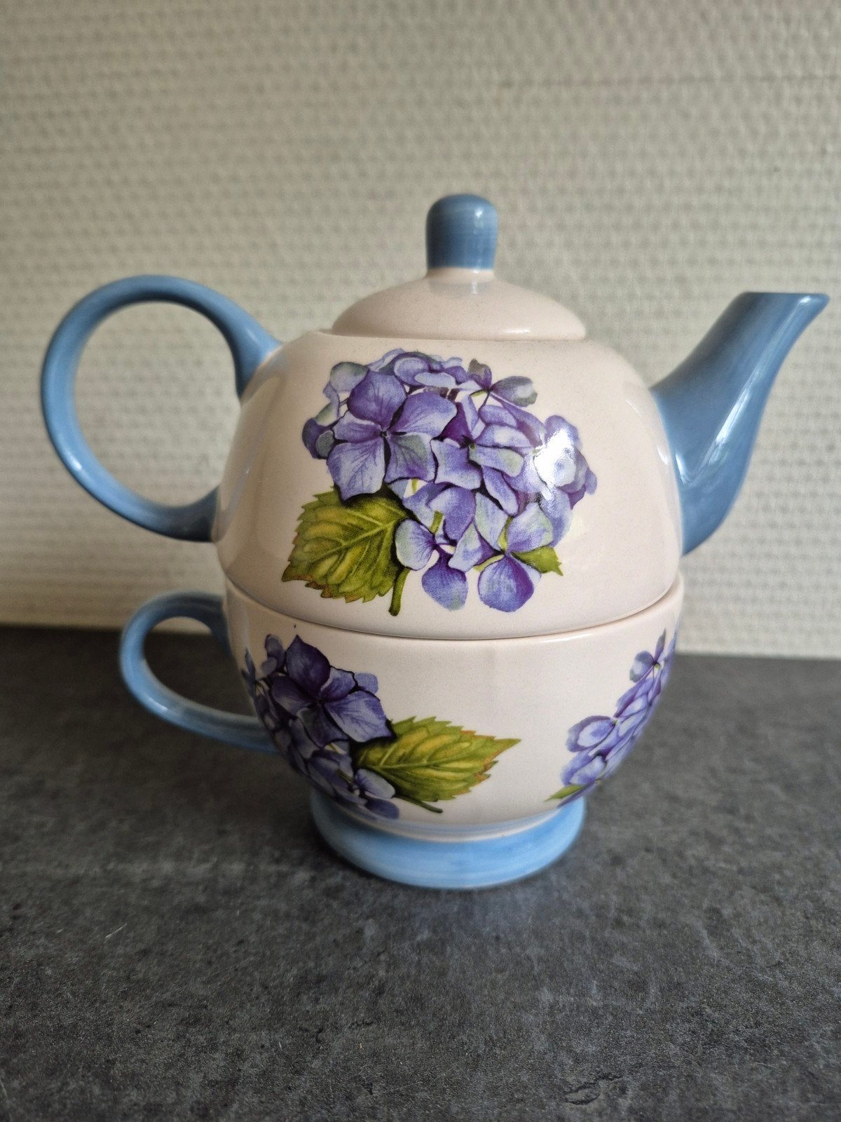 Theepot en kom Jet by ter Steege.2 in een, Ophalen of Verzenden