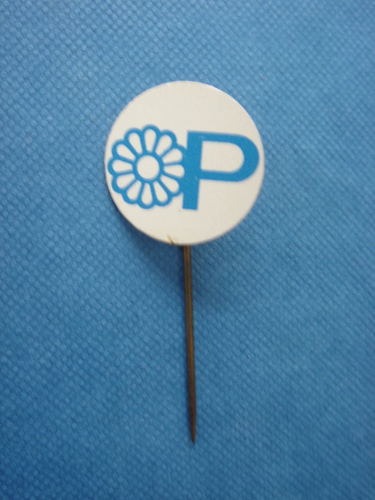 Speld P, Verzamelen, Ophalen of Verzenden, Gebruikt, Overige onderwerpen, Speldje of Pin