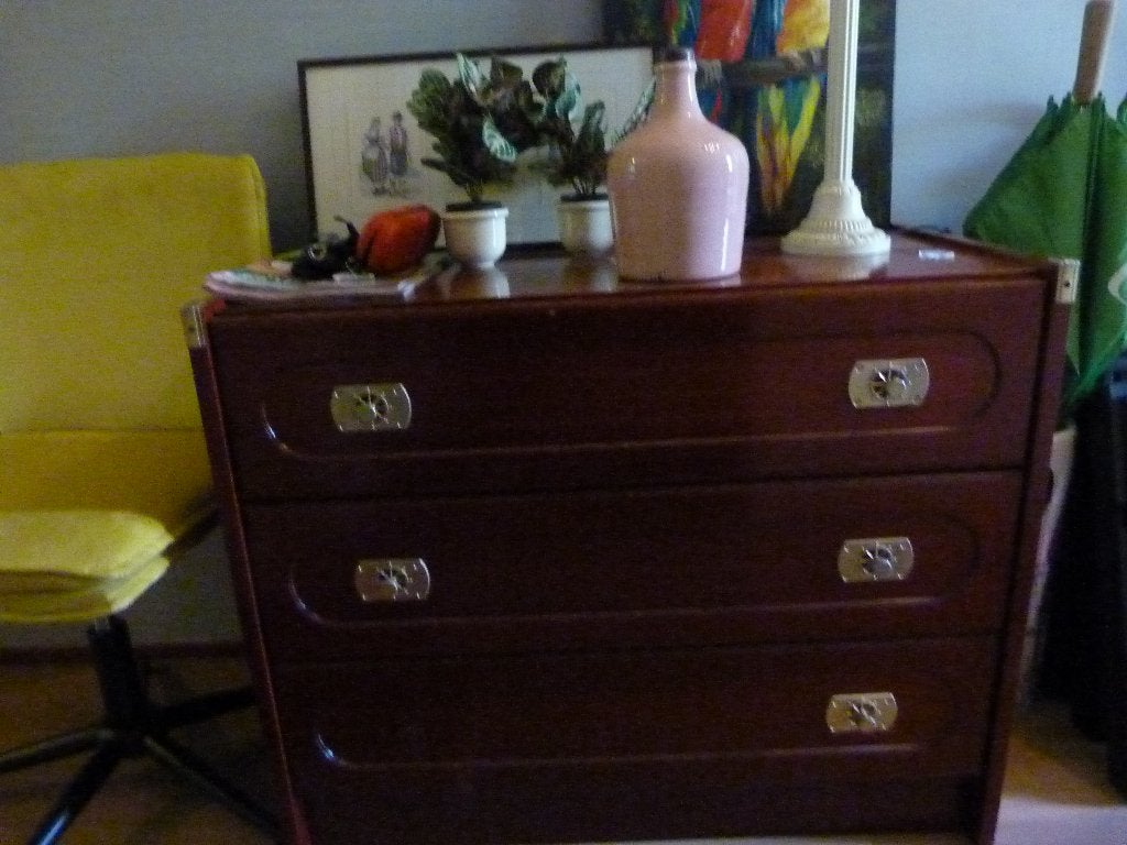 GRATIS - ruime ladekast, Ophalen, Gebruikt, Klassiek - chic, 50 tot 100 cm