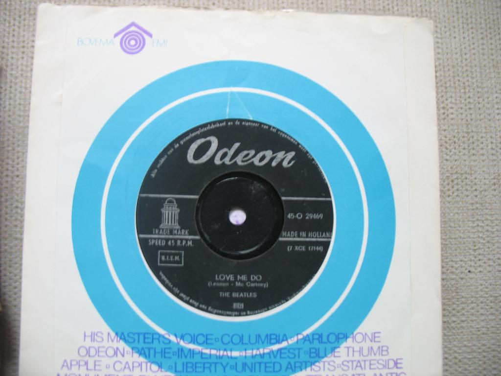 The Beatles - Love me do/Please please me, Cd's en Dvd's, Vinyl Singles, Ophalen of Verzenden, Gebruikt, Pop