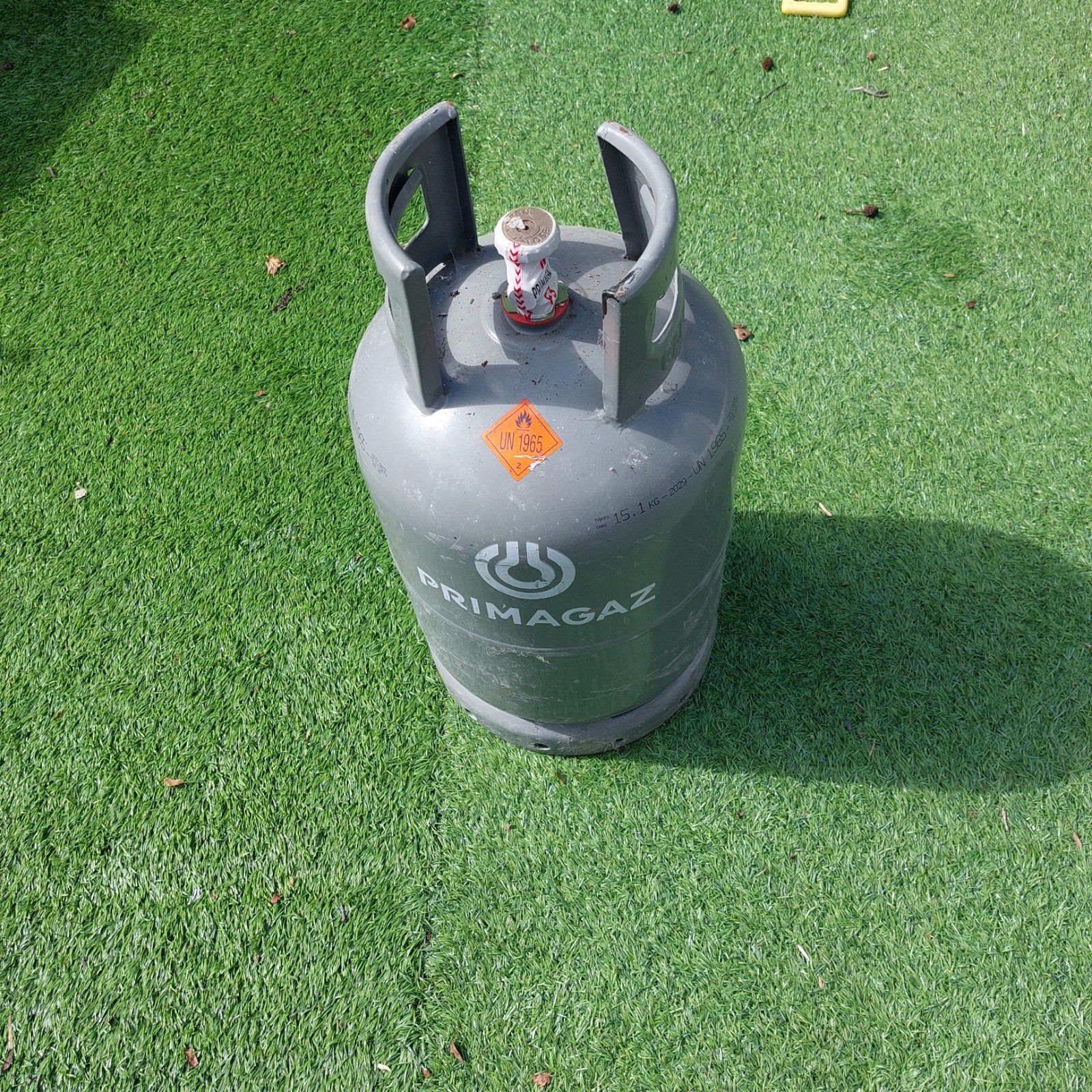 Nieuwe Primagaz gasfles, 15 kg.,  met verzegeld mondstuk, Ophalen, Nieuw