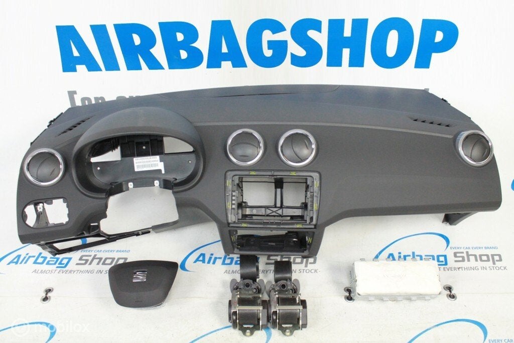 Airbag set - Dashboard Seat Ibiza 6J facelift (2016-heden), Gebruikt, Ophalen of Verzenden