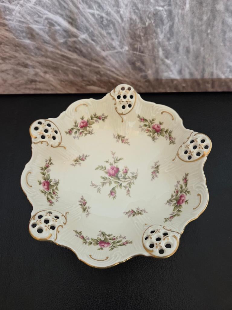 Porseleinen schaal Rosenthal Moliere Moosrose, Ophalen of Verzenden
