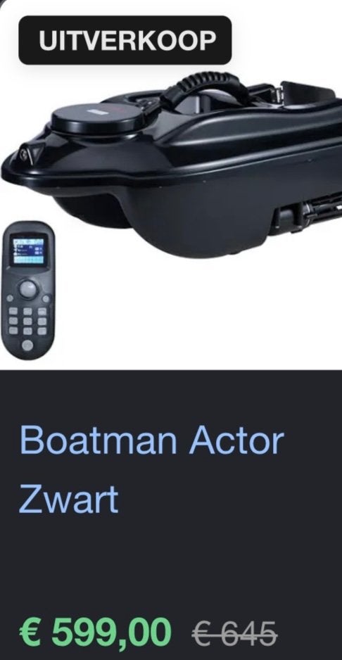 Boatman actor + autopilot GPS, Watersport en Boten, Ophalen of Verzenden, Zo goed als nieuw, Overige typen