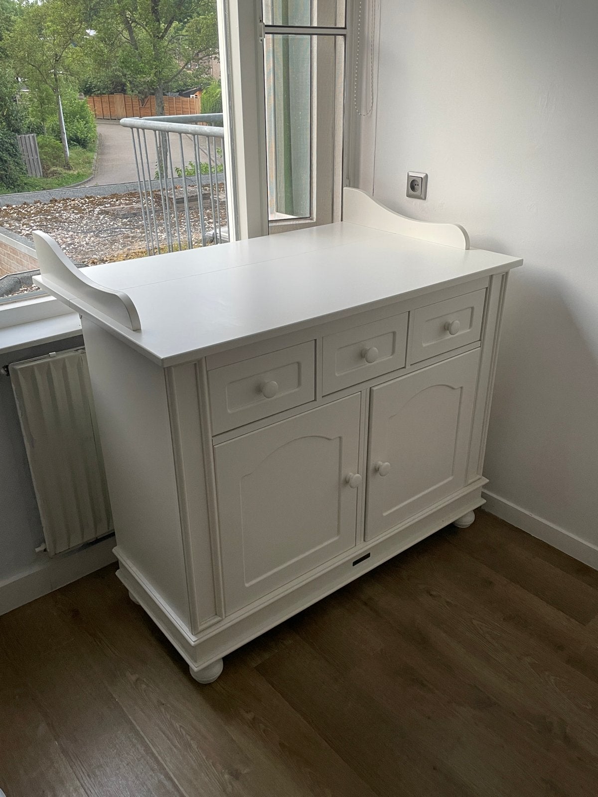 Théophile & Patachou Commode en ledikant, Ophalen, 50 tot 70 cm, Opstaande rand, 100 cm of meer