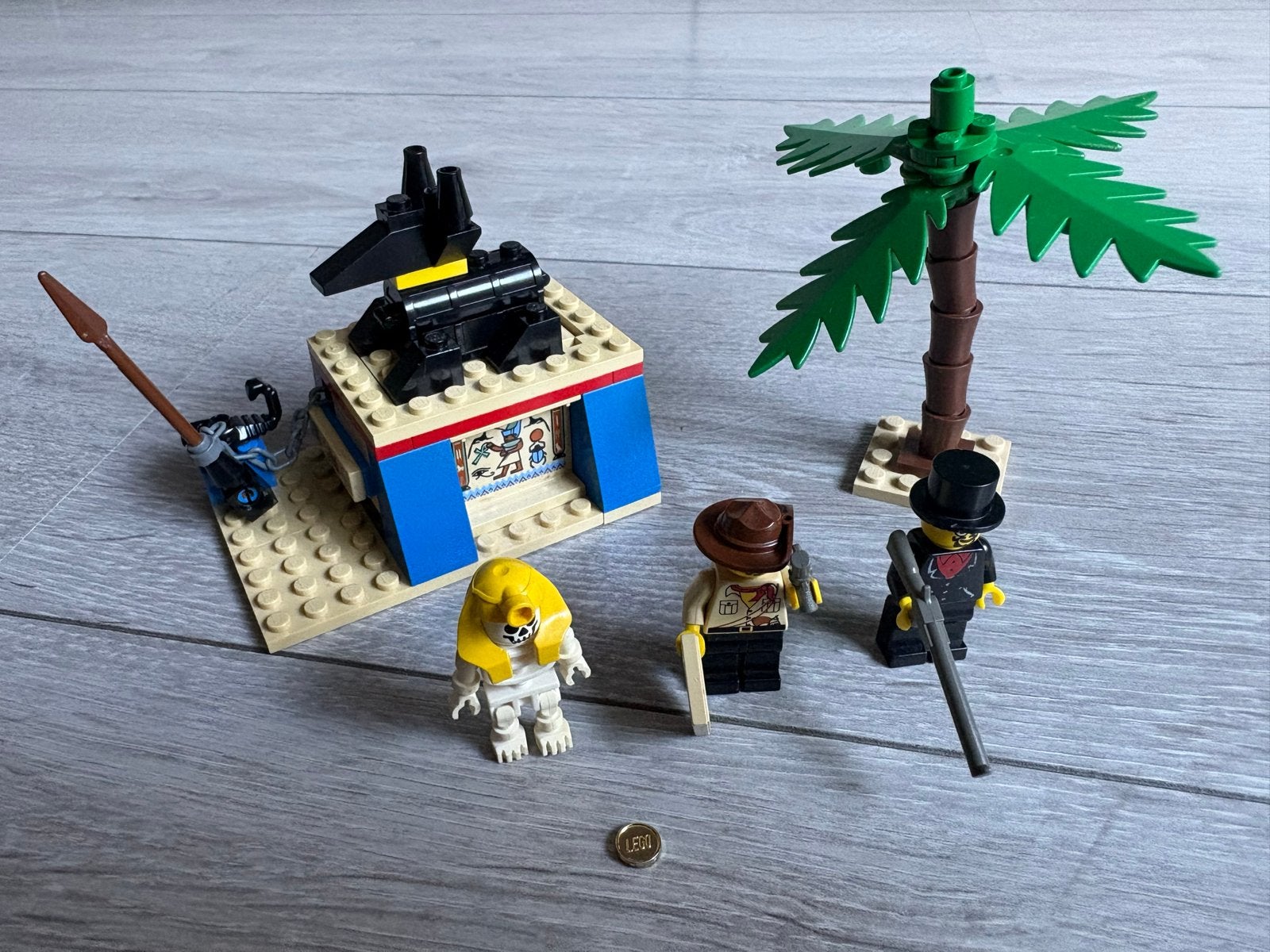 Lego Adventurers 5938 Oasis Ambush met minifiguren, Kinderen en Baby's, Overige thema's, Lego, Ophalen of Verzenden, Zo goed als nieuw