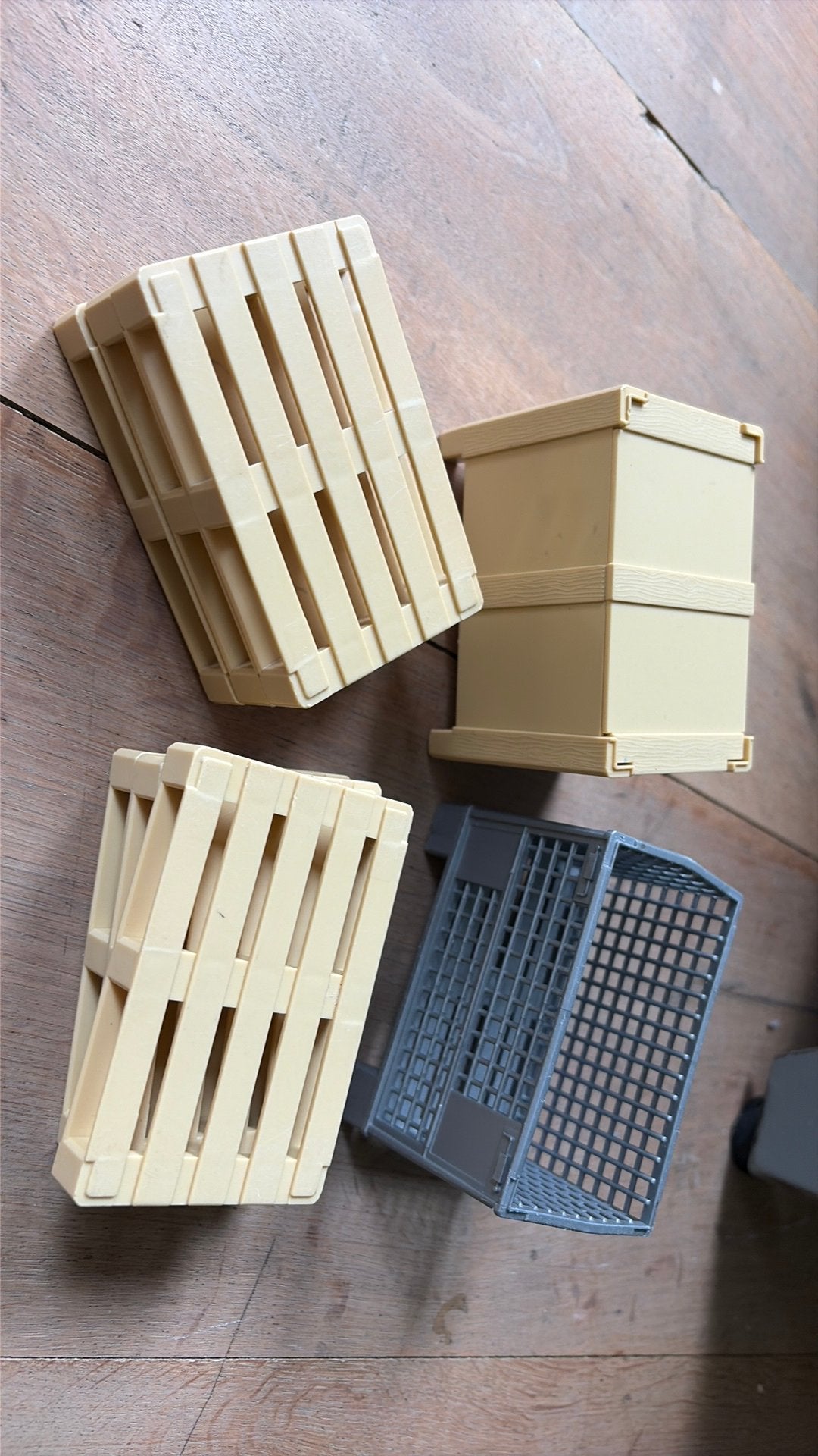 Bruder logistiek set, pellets en kratjes, Ophalen of Verzenden, Zo goed als nieuw