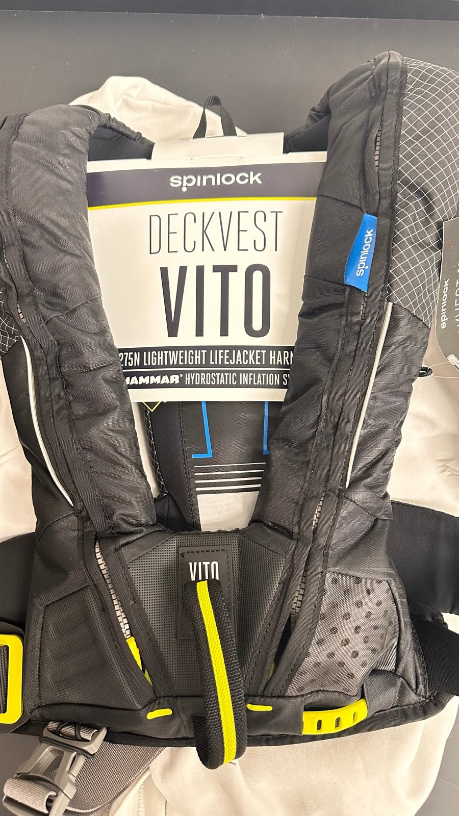 Nieuw Spinlock Deckvest VITO 275N reddingsvest, Watersport en Boten, Ophalen of Verzenden, Nieuw, Dame of Heer, Reddingsvest of Zwemvest