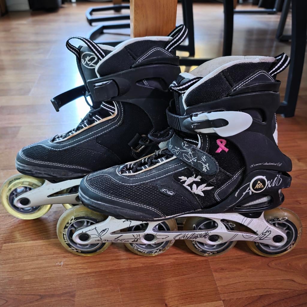 K2 Alexis inlinekates voor dames, maat 39.5, Sport en Fitness, Skeelers, K2, Gebruikt, Ophalen of Verzenden, Inline skates 4 wielen