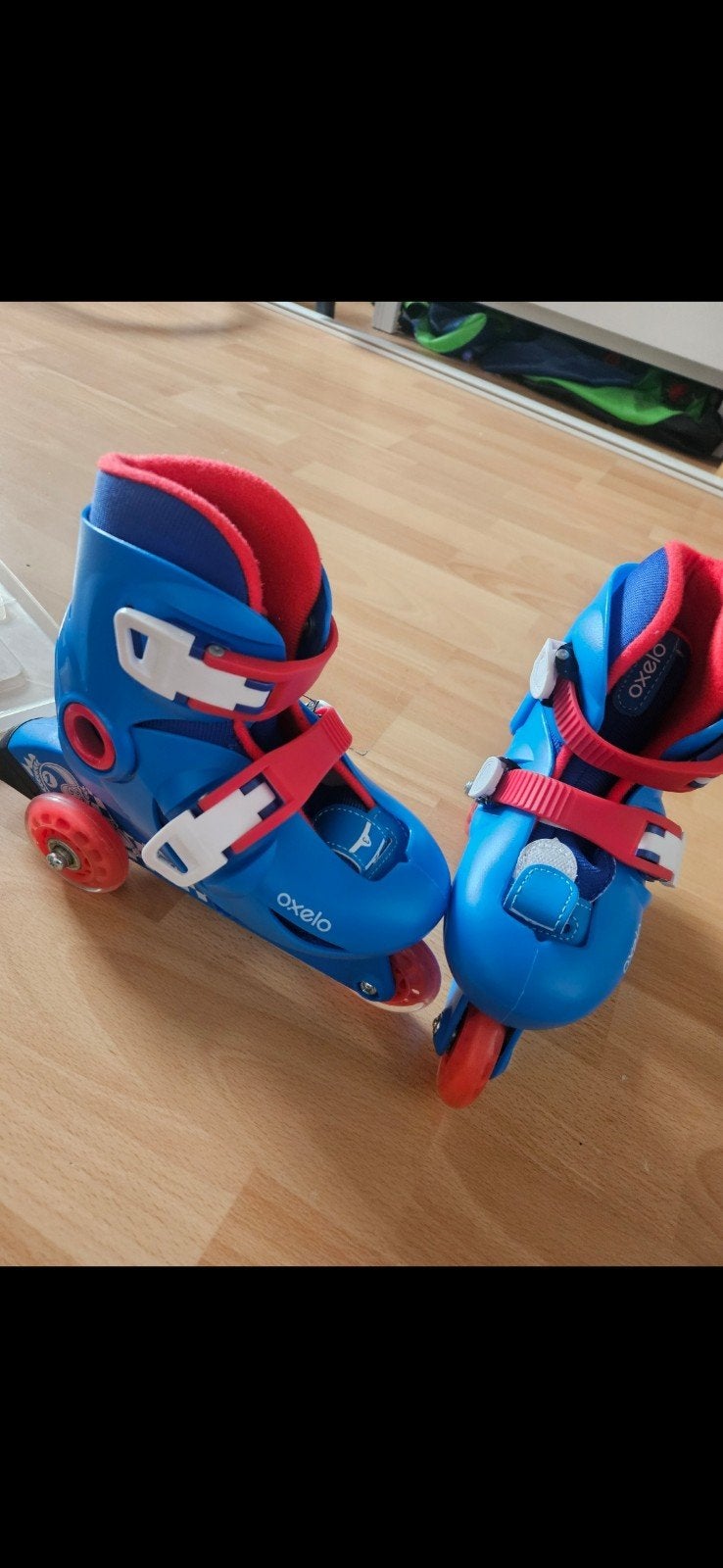 Verstelbare Oxelo rolschaatsen maat 26-28, Kinderen en Baby's, Speelgoed | Buiten | Rolschaatsen, Ophalen of Verzenden, Verstelbaar