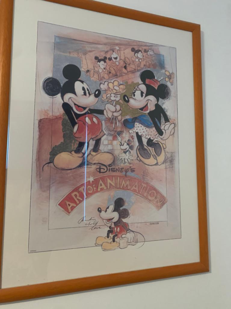 Originele Disney Mickey Mouse/mini mouse poster - Nieuwstaat, Ophalen of Verzenden
