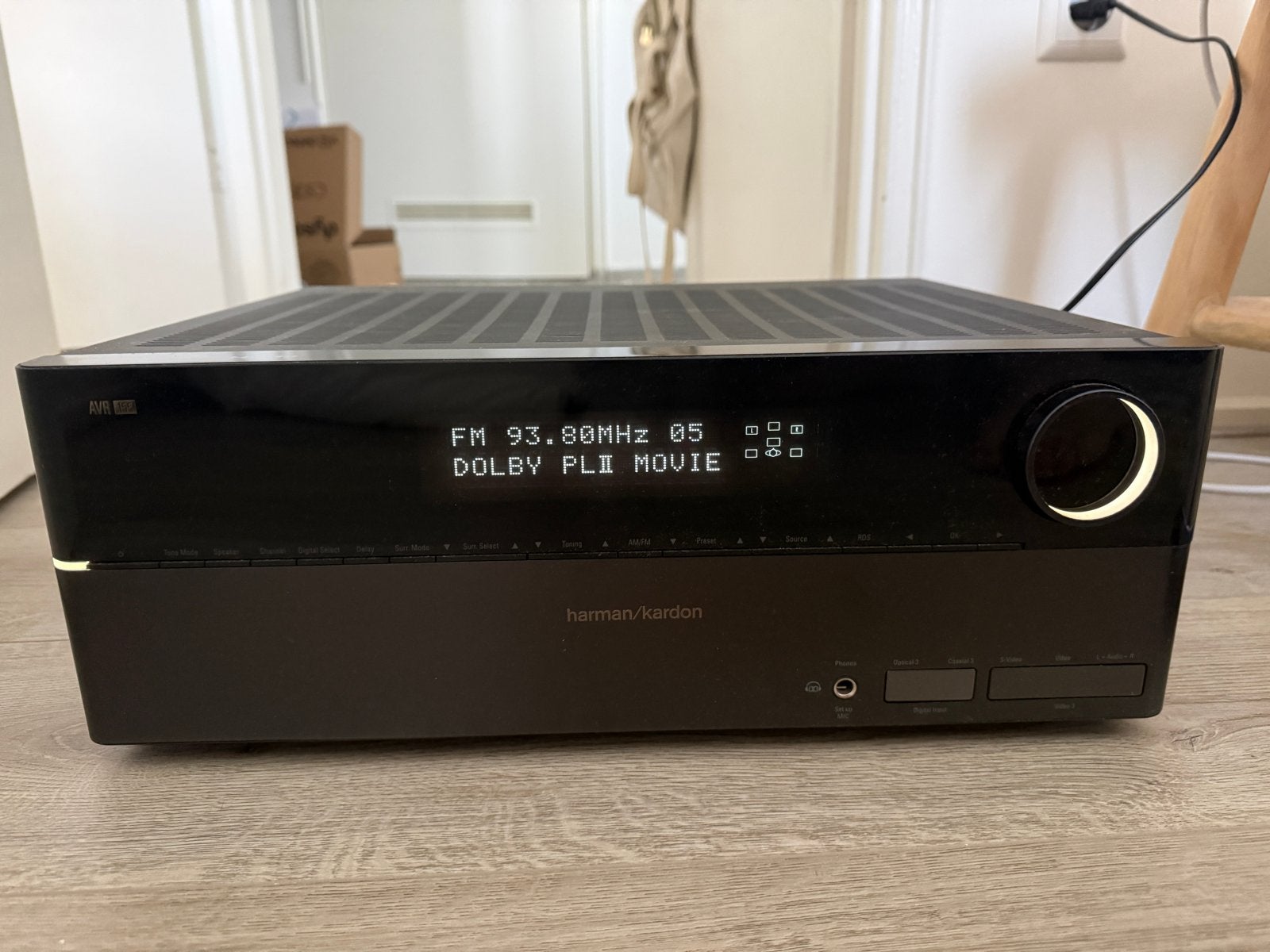 Harman Kardon AVR 155 AV Receiver / 5.1 Surround Versterker, Zo goed als nieuw, 60 tot 120 watt, Ophalen, Overige merken