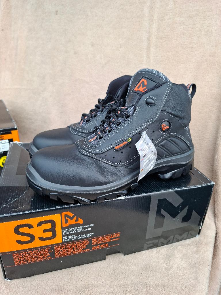 Emma Melvin S3 Werkschoenen, maat 40, Zwart, Emma, Nieuw, Ophalen of Verzenden