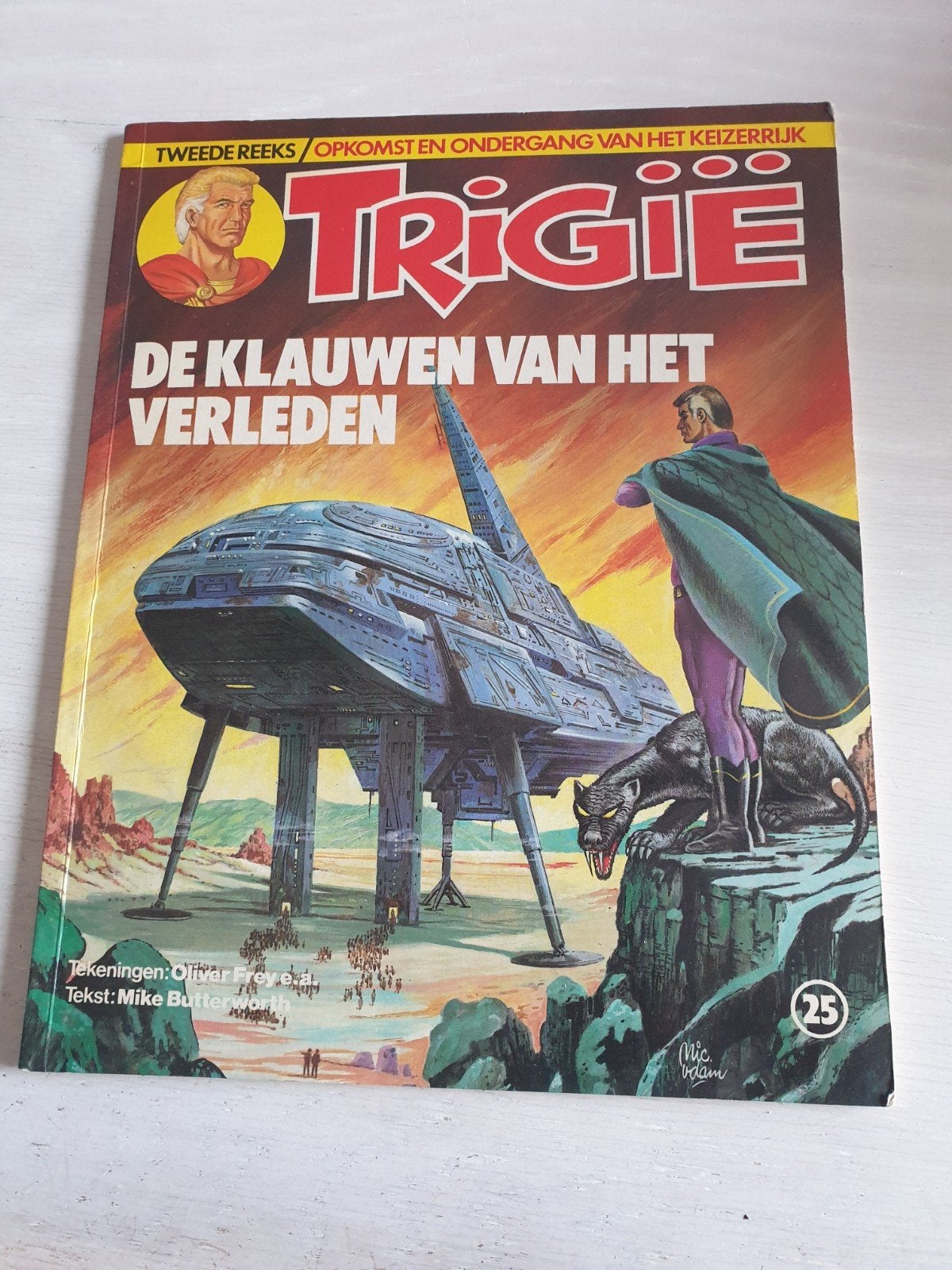Stripboek trigie, Ophalen of Verzenden