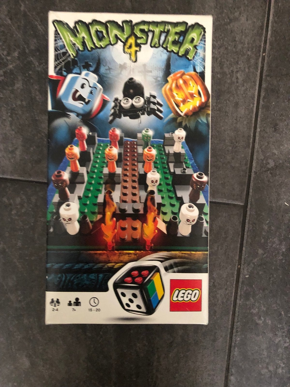 Lego Monster 4 Bordspel - Compleet met doos en instructies, Gebruikt, Overige thema's, Lego, Ophalen of Verzenden