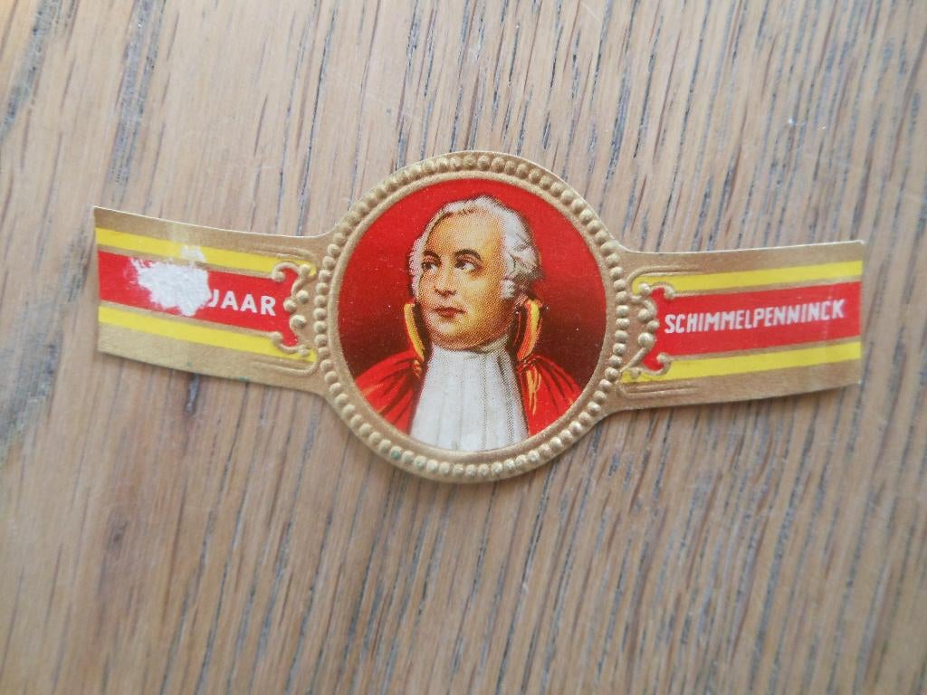 Te koop: Sigarenbandje Schimmelpennick, Verzamelen, Rookartikelen, Aanstekers en Luciferdoosjes, Ophalen of Verzenden, Zo goed als nieuw