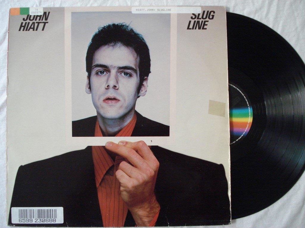 John Hiatt - Slug line, Ophalen of Verzenden, Gebruikt, 12 inch, Overige genres
