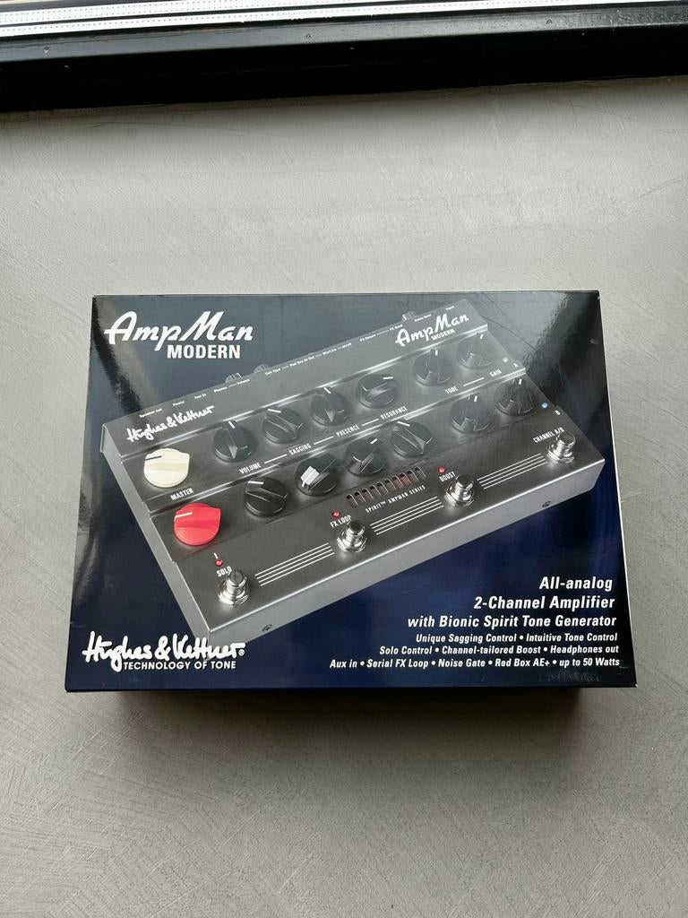 Hughes & Kettner AmpMan modern (nieuw), Ophalen of Verzenden, Zo goed als nieuw, Gitaar, Minder dan 50 watt
