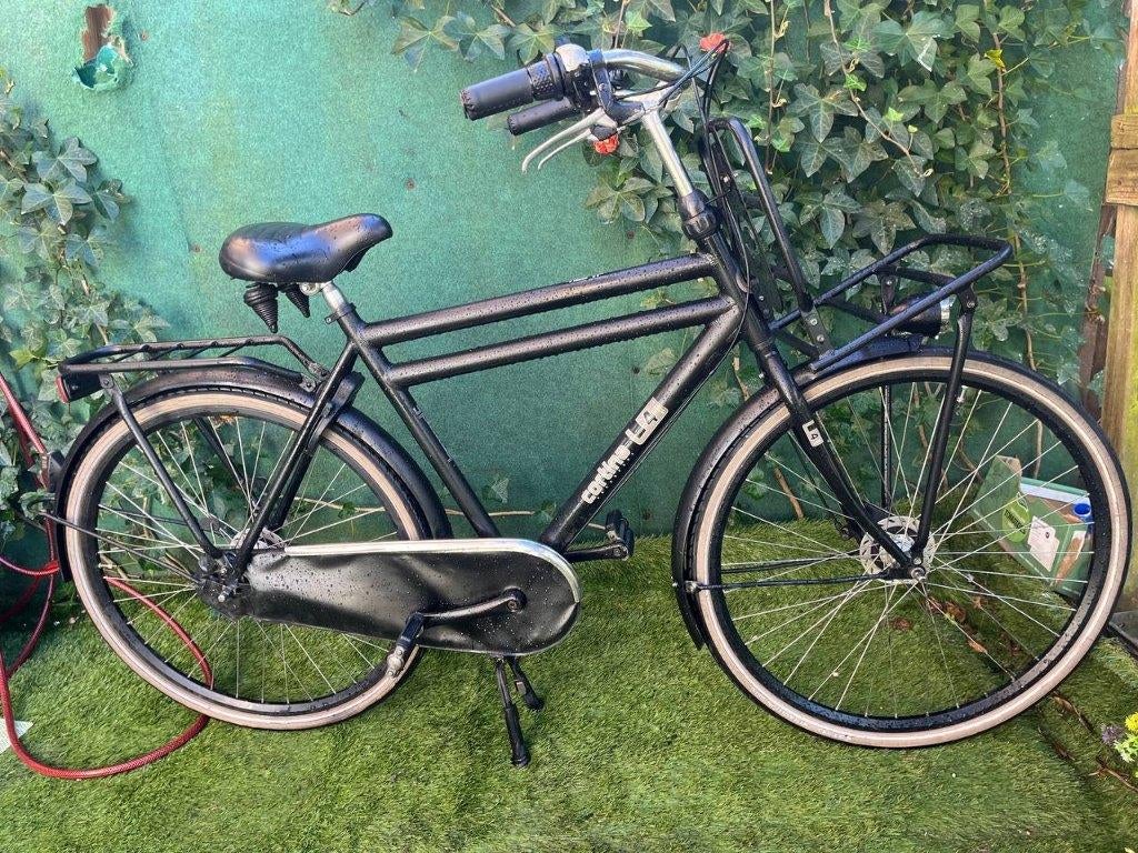 Cortina U4 Herenfiets 28 inch met 5 versnellingen, Versnellingen, Zo goed als nieuw, 57 tot 61 cm, Schijfrem