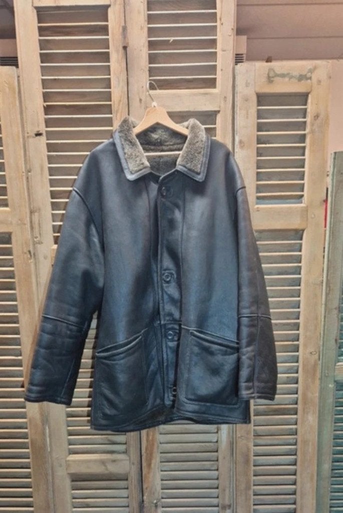 Mooie leren lammy jas gevoerd, Kleding | Dames, Zwart, Maat 46/48 (XL) of groter, Djt@dejuistetoon.eu, Ophalen of Verzenden