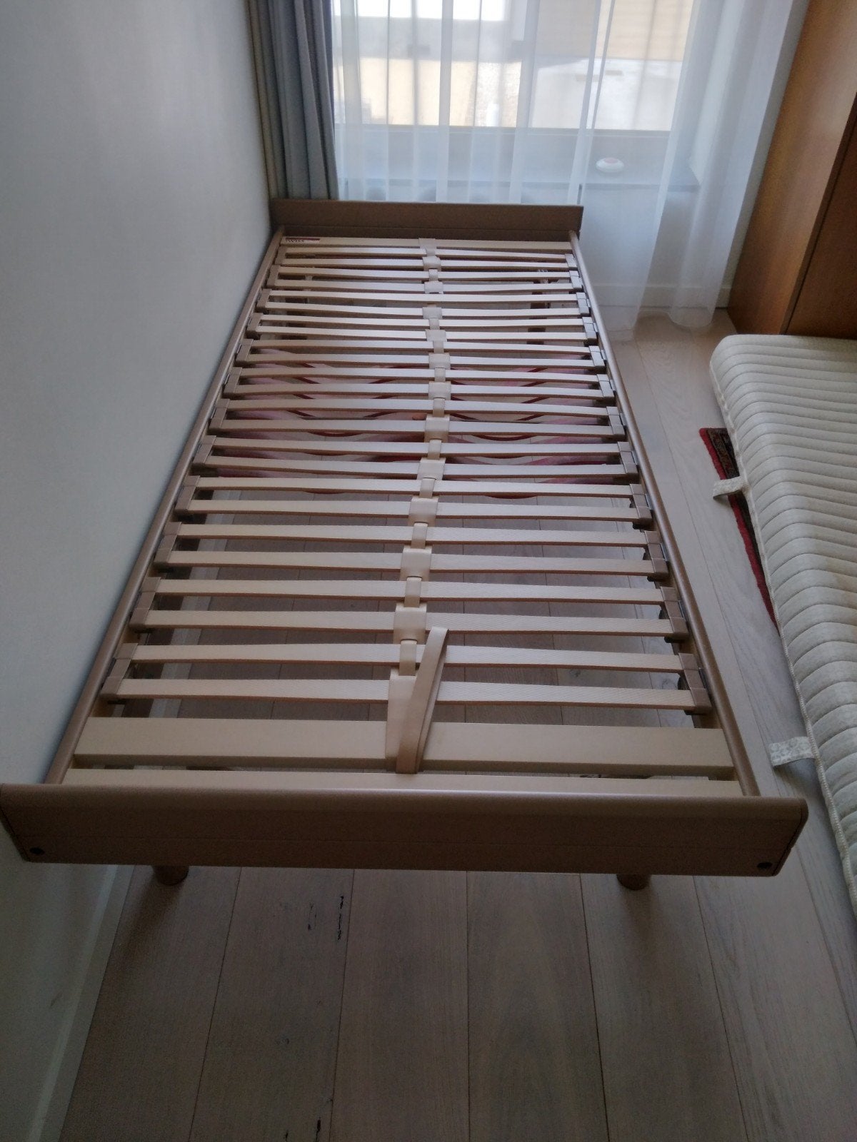 Swissflex eenpersoonsbed, Ophalen, Gebruikt, 90 cm, Eenpersoons