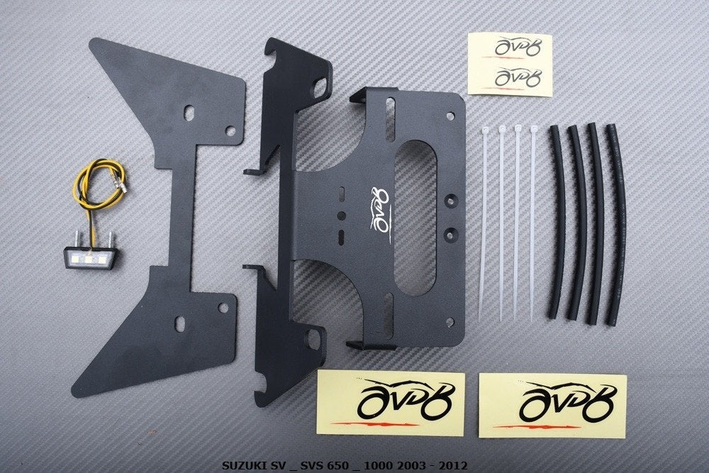 Korte Kentekenplaathouder SUZUKI SV SVS 650 1000 2003 - 2012