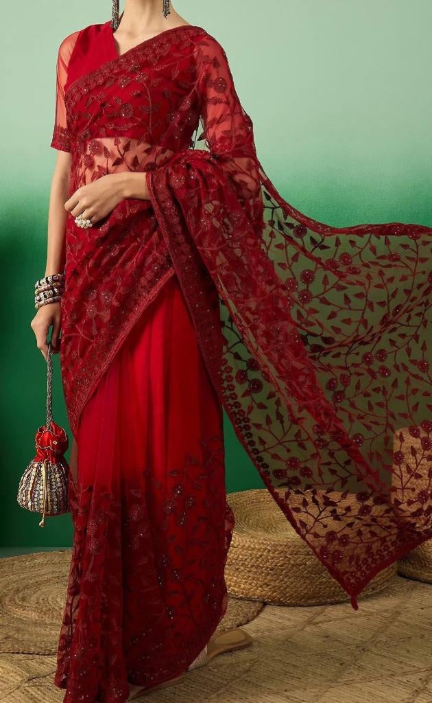 saree/sari, Maat 38/40 (M), Overige typen, Nieuw, Ophalen of Verzenden