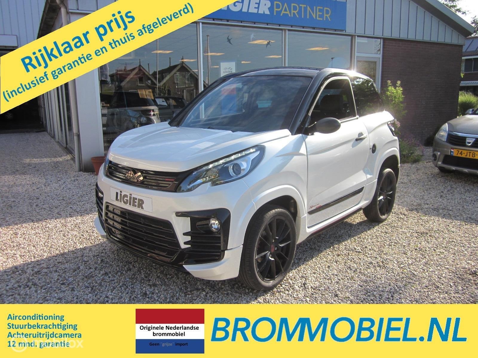 Ligier JS60 DCi Sport Ultimate brommobiel, airco stuurbekr., Gebruikt, Ligier