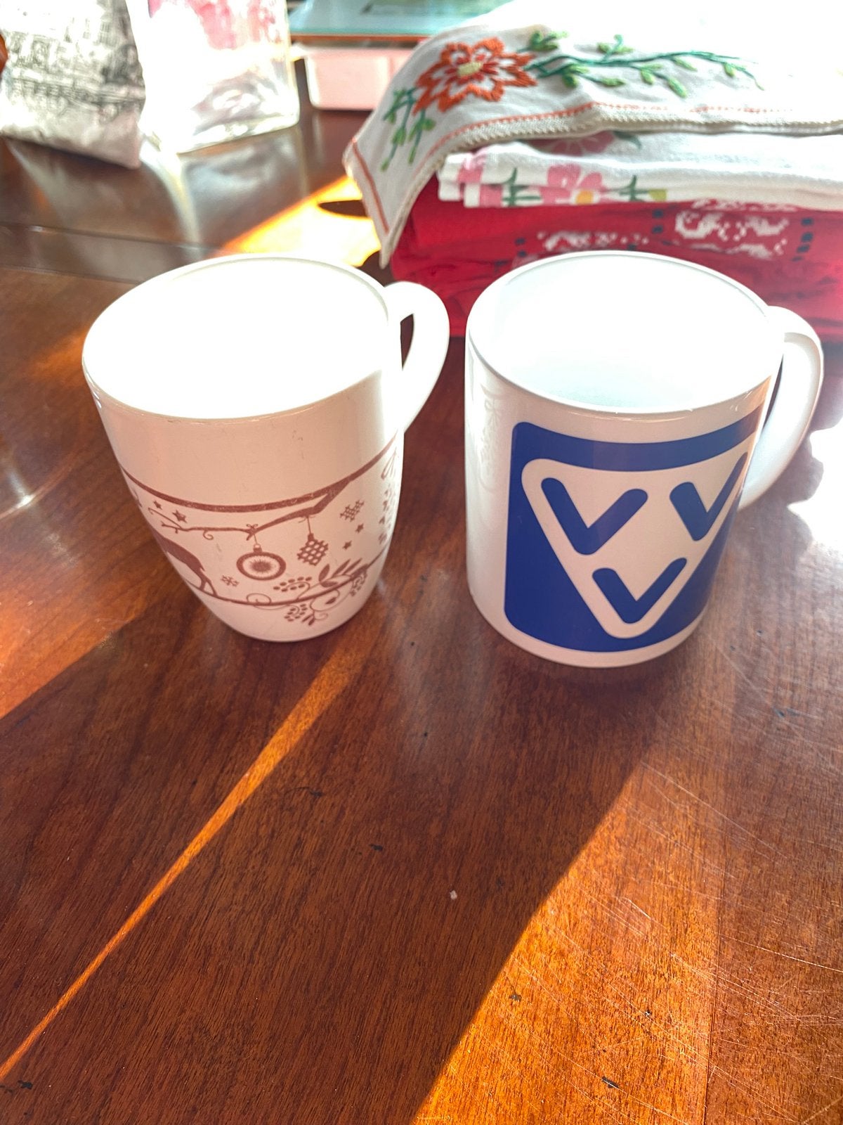 Mokken, gaaf, geen scherfjes eraf., Ophalen, Gebruikt, Mok, Overige stijlen