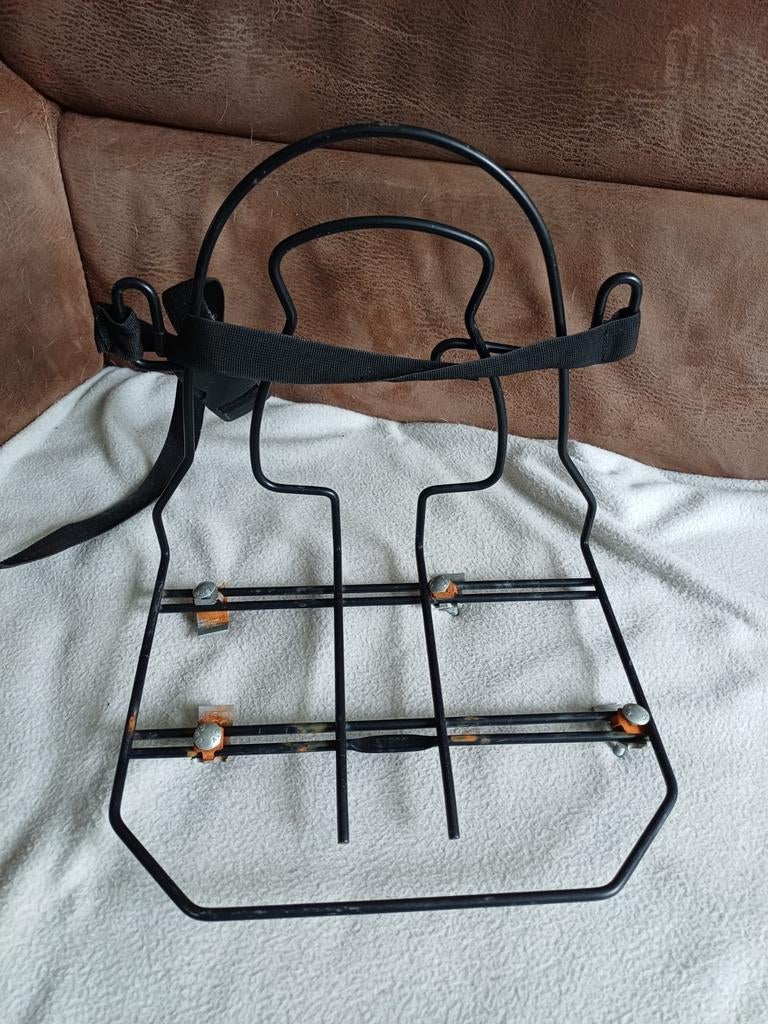 Bagage rek voor fiets, Ophalen