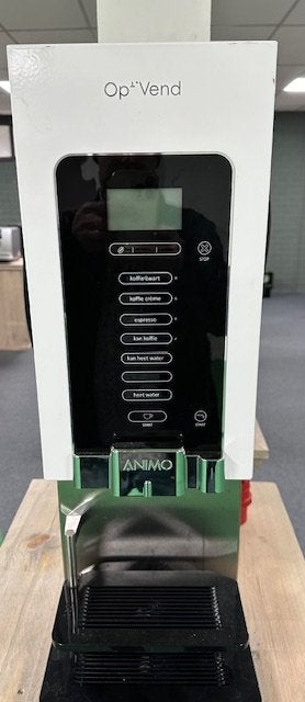 Animo OptiVend NG koffiemachine, Witgoed en Apparatuur, Koffiezetapparaten, Niet ingevuld, Koffiemachine, Zo goed als nieuw, Niet ingevuld