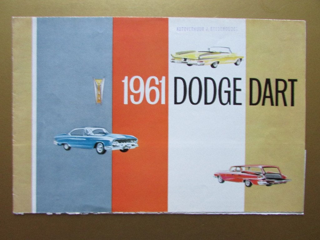 1961 Dodge Dart folder, Nederlands, Ophalen of Verzenden, Zo goed als nieuw, Overige merken