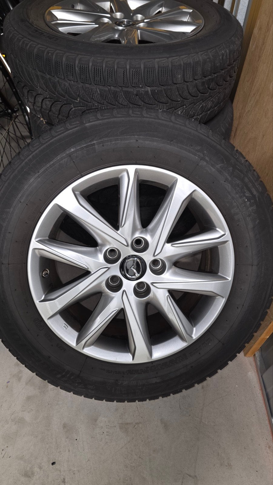 Mazda CX-5 Winter Velgenset, Auto-onderdelen, Ophalen, Gebruikt, Banden en Velgen, 17 inch