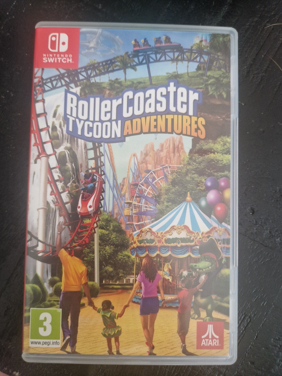 RollerCoaster Tycoon Adventures Nintendo Switch, Ophalen, Met games, Zo goed als nieuw, Zonder controller
