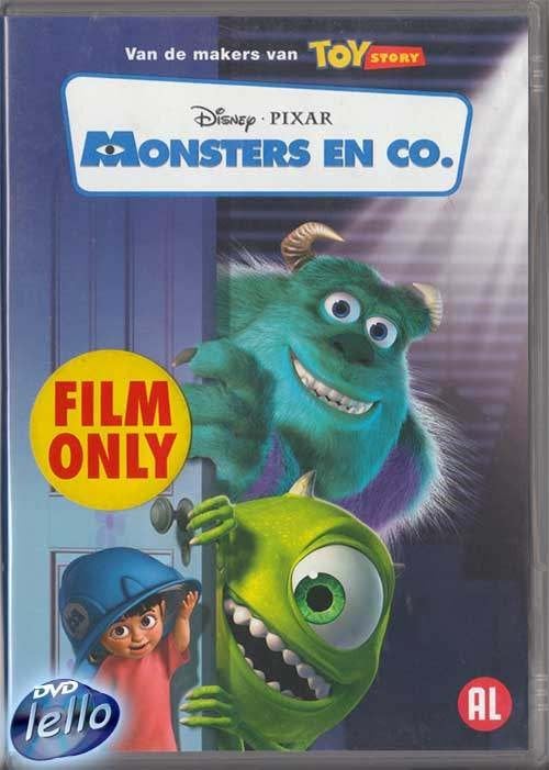 Disney-Pixar Monsters en Co (Monsters Inc. Film Only) nieuw, Tekenfilm, Ophalen of Verzenden, Zo goed als nieuw, Alle leeftijden