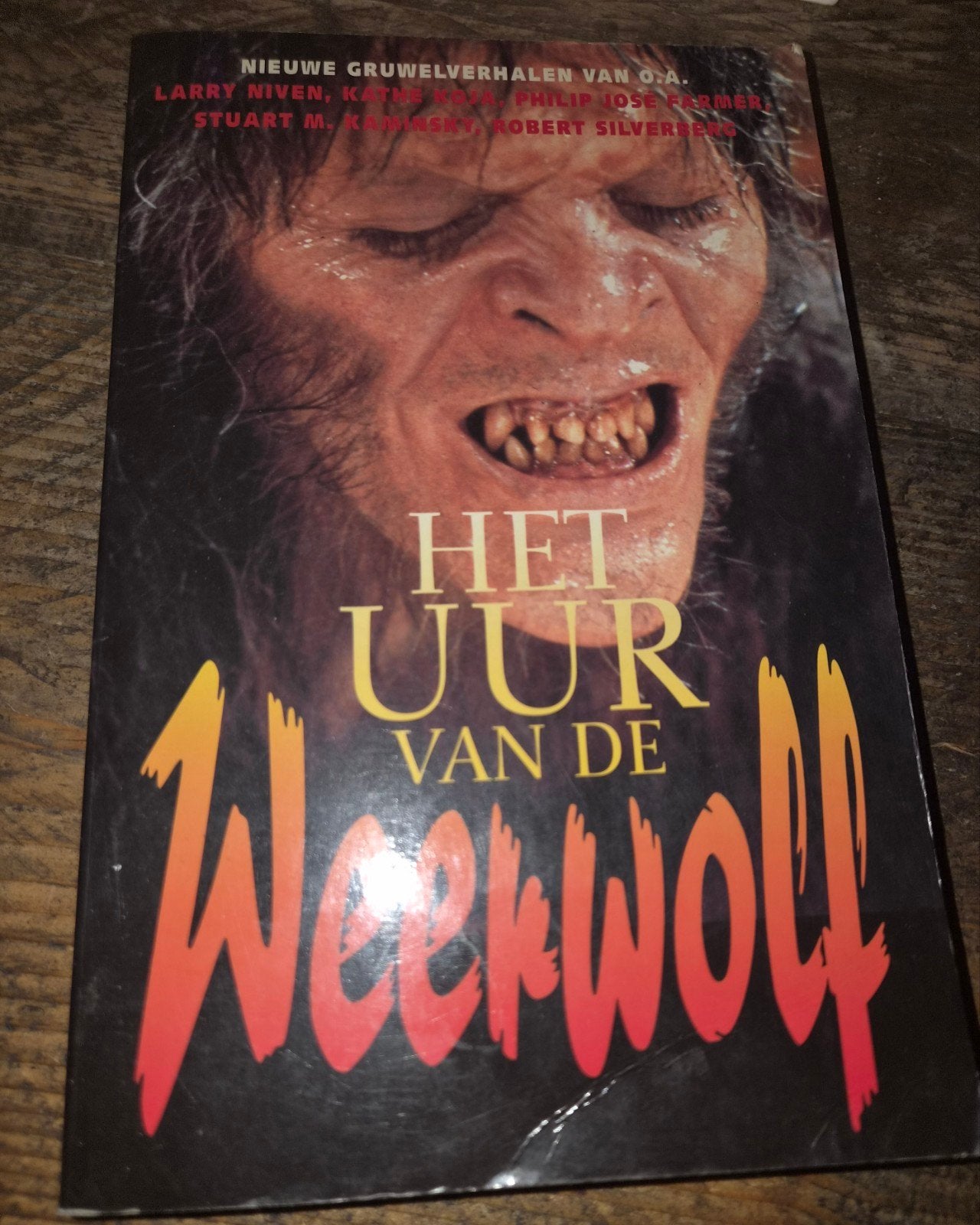 Het Uur van de Weerwolf - Gruwelverhalen, Boeken, Ophalen of Verzenden, Gelezen, Larry Niven, Kathe Koja, Philip José Farmer, Stuart M. Kaminsky
