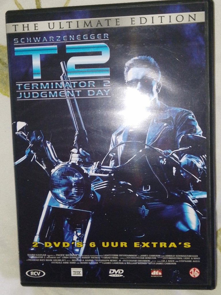 2 dvd terminator 2 nlo, Cd's en Dvd's, Vanaf 16 jaar, Ophalen of Verzenden, Gebruikt, Actie