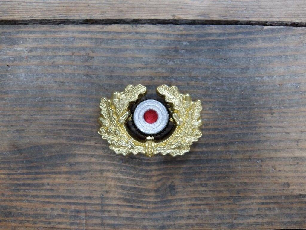 Embleem,Pet,Kepi,Generaal,Wehrmacht,Krans,WWII, Verzenden, Landmacht, Duitsland, Embleem of Badge